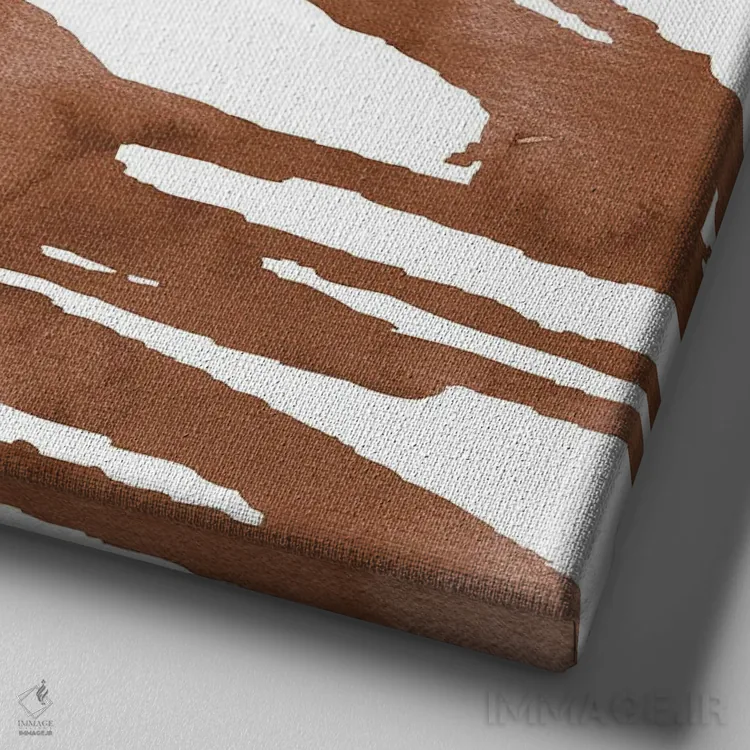 تابلو دکوراتیو تو می توانی اثر جنیفر مک کالی - نمای نزدیک بافت بوم