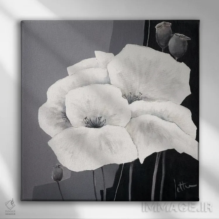 تابلو دکوراتیو دکورای ۲ اثر جتی روزبوم - نمای روبهرو روی دیوار