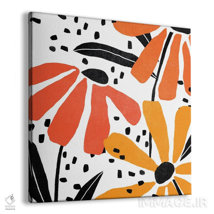 تابلو دکوراتیو باغ کاغذی مدرن ۲ اثر جون اریکا وس - نمای پرسپکتیو محصول