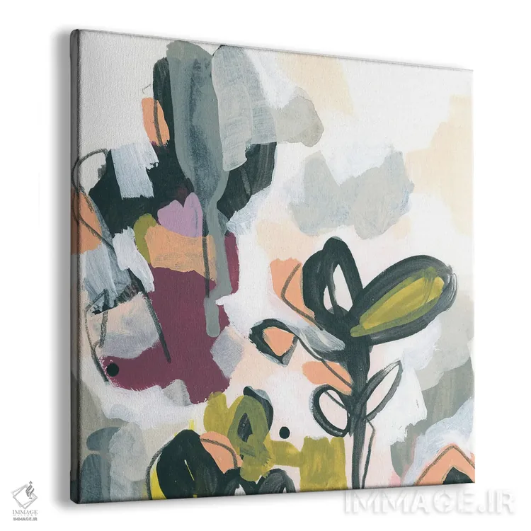 تابلو مینیمال استخراج از باغ ۵ اثر جون اریکا وس - نمای پرسپکتیو محصول