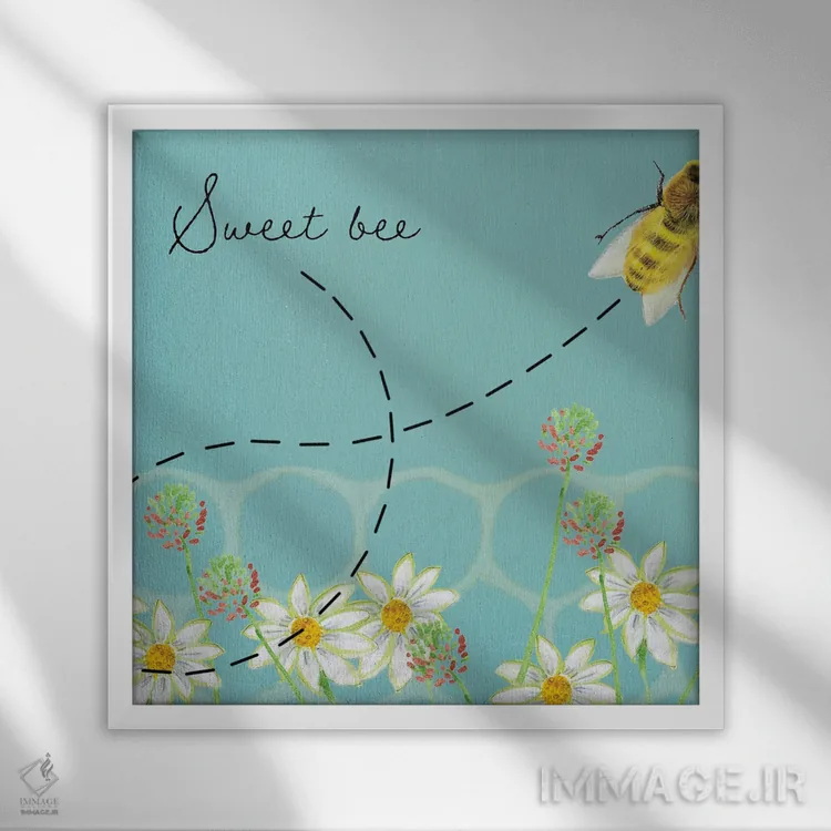 تابلو دکوراتیو دروازه ۲ اثر جون اریکا وس - نمای قابدار سفید