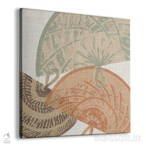 تابلو دکوراتیو پراکنده بادبزن ۱ اثر جون اریکا وس - نمای پرسپکتیو محصول