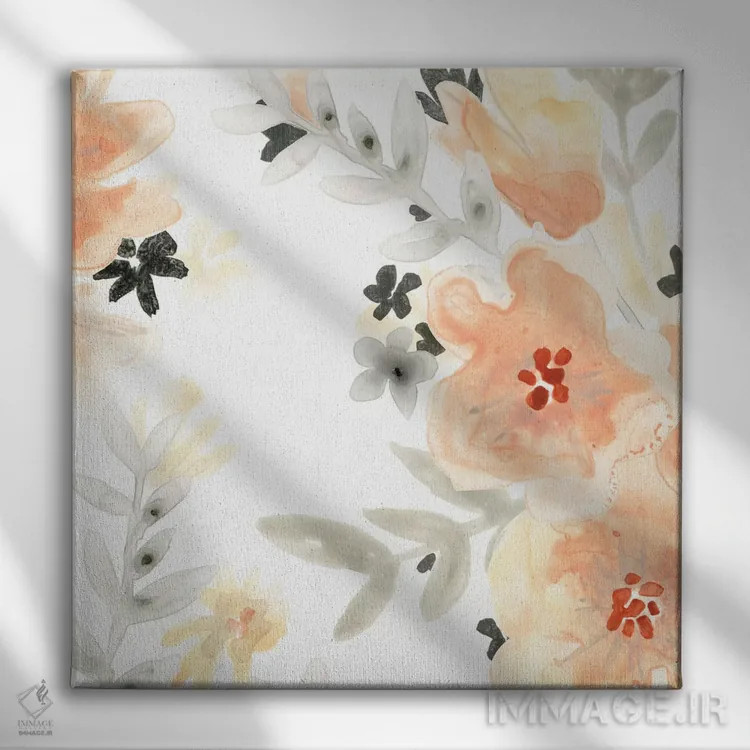 تابلو دکوراتیو باغ گونه رو دوم اثر جون اریکا وس - نمای روبهرو روی دیوار