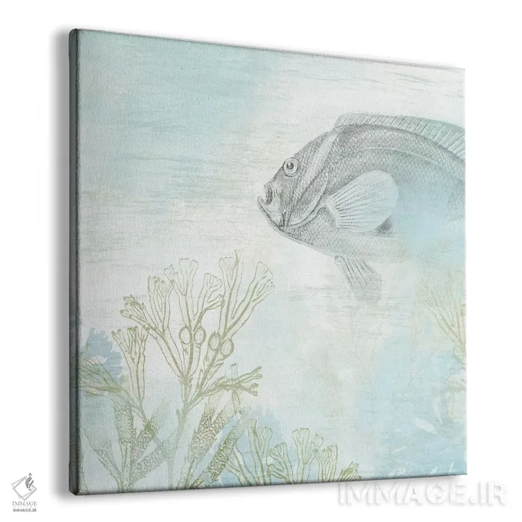 تابلو دکوراتیو فرسکوی ساحلی دوم اثر جون اریکا وس - نمای پرسپکتیو محصول