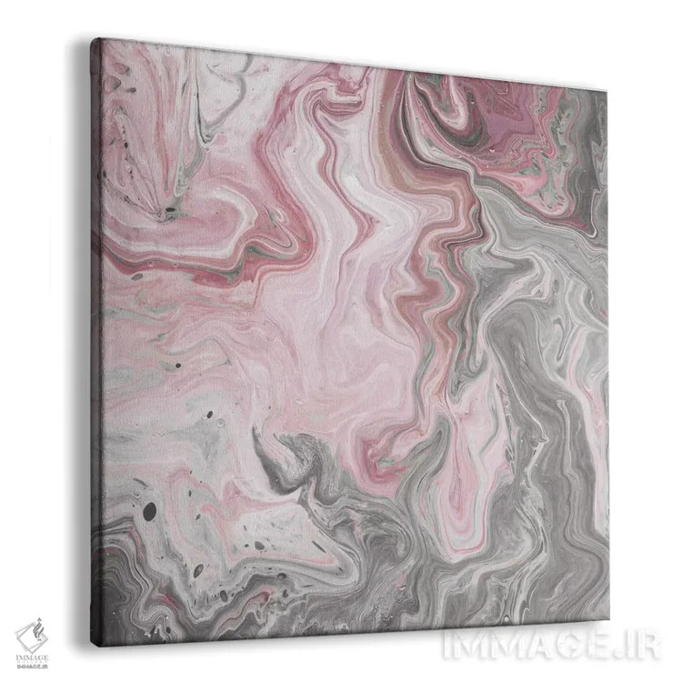 تابلو انتزاعی مواد معدنی گونه رو یکم اثر جارمن فاگالد - نمای پرسپکتیو محصول