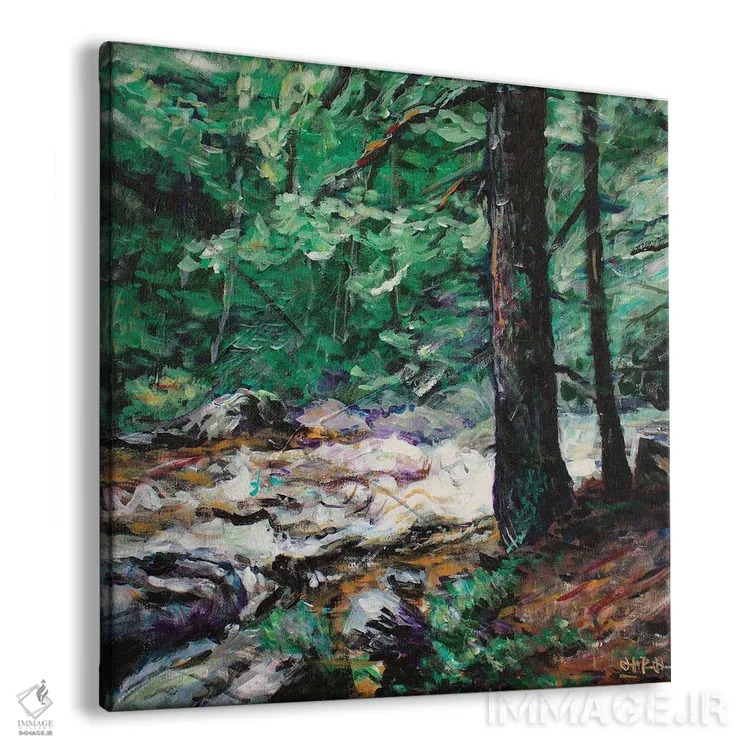 تابلو دکوراتیو قدرت کهنه اثر جف جانسون - نمای پرسپکتیو محصول