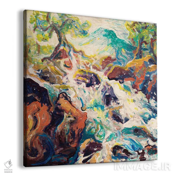 تابلو دکوراتیو درخت زندگی اثر جف جانسون - نمای پرسپکتیو محصول