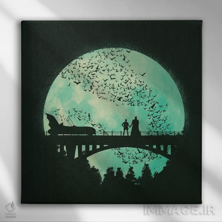 تابلو دکوراتیو این عشق است اثر جی فلک - نمای روبهرو روی دیوار