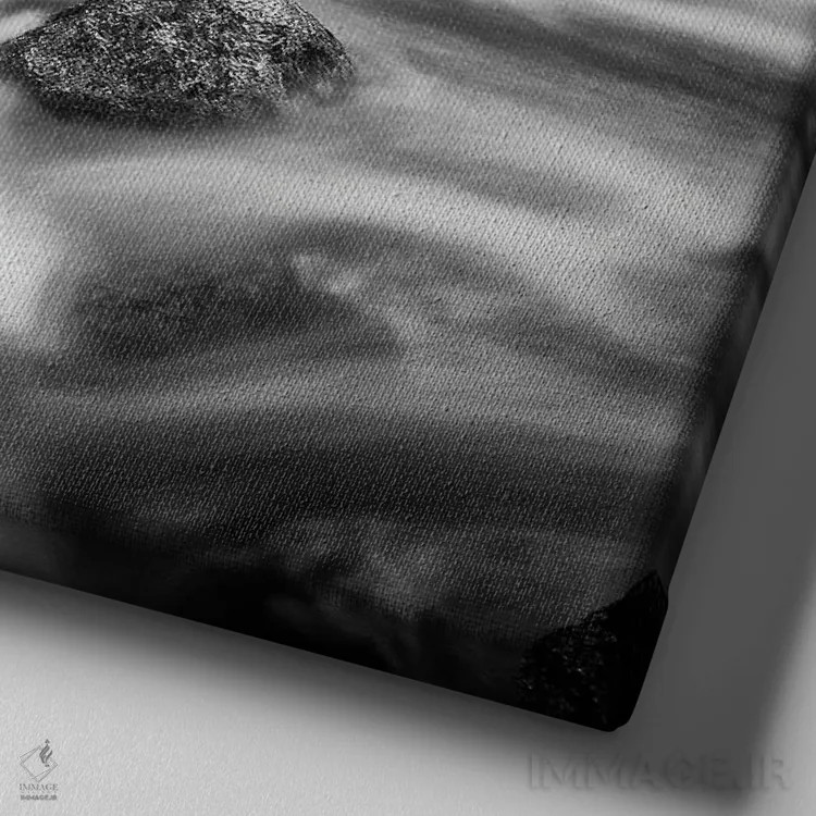 تابلو دکوراتیو California, Yosemite, Happy Isles,آمریکا، کالیفرنیا، یوسمیتی… اثر جان فورد - نمای نزدیک بافت بوم