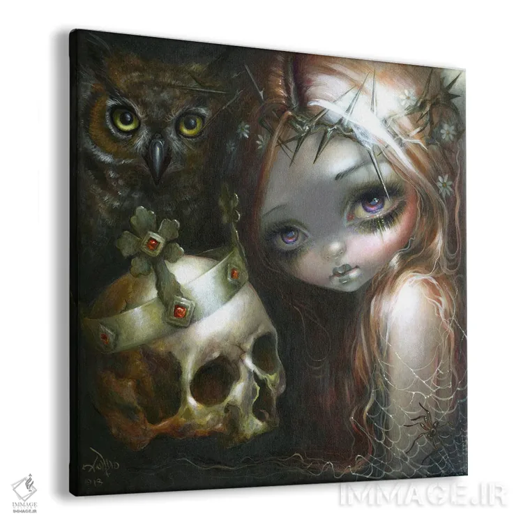 تابلو دکوراتیو امپراتوری خاک اثر جزمین بکت-گریفیت - نمای پرسپکتیو محصول