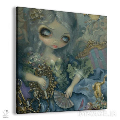 تابلو دکوراتیو توهم عظمت اثر جزمین بکت-گریفیت - نمای پرسپکتیو محصول