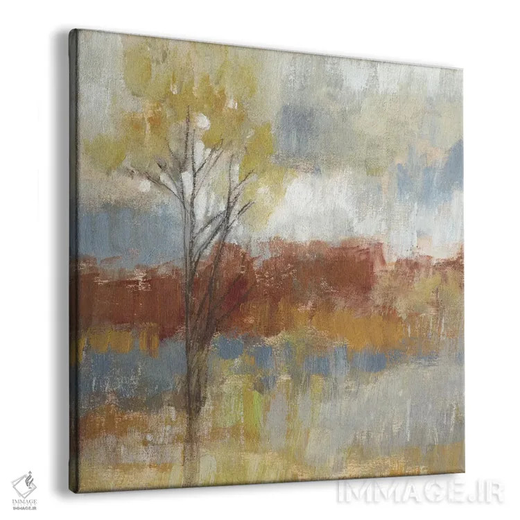 تابلو دکوراتیو مزرعه ی آخرایی یک اثر جنیفر گلدبرگر - نمای پرسپکتیو محصول