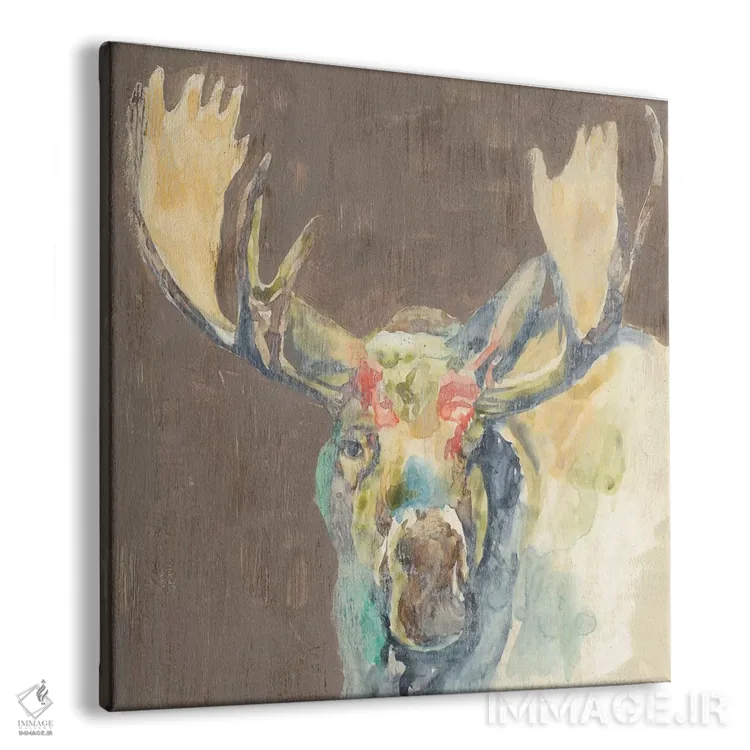 تابلو دکوراتیو حیات وحش روستایی III اثر جنیفر گلدبرگر - نمای پرسپکتیو محصول