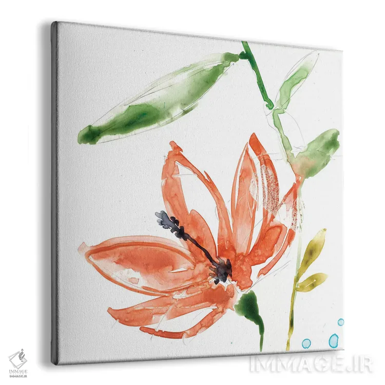 تابلو دکوراتیو نمایش استوایی IV اثر جنیفر گلدبرگر - نمای پرسپکتیو محصول