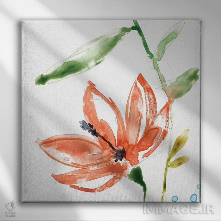 تابلو دکوراتیو نمایش استوایی IV اثر جنیفر گلدبرگر - نمای روبهرو روی دیوار