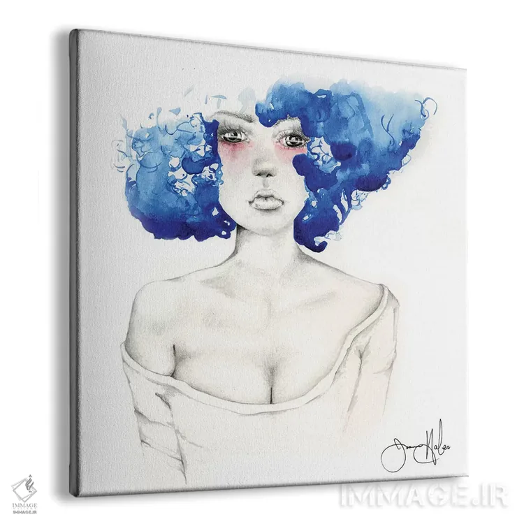 تابلو دکوراتیو بدون عنوان VI اثر جوانا هابر - نمای پرسپکتیو محصول