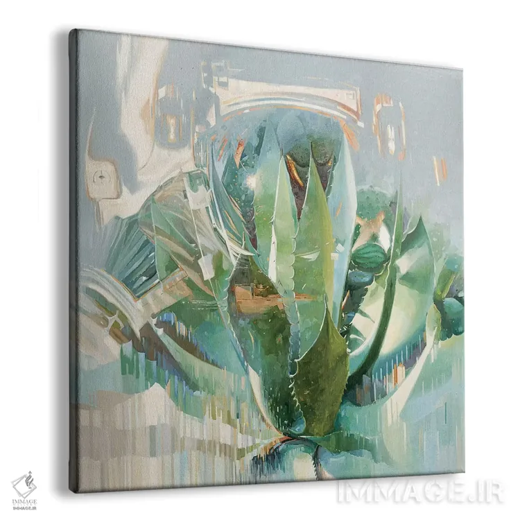 تابلو دکوراتیو مسیر برخورد اثر جانی مورانت - نمای پرسپکتیو محصول