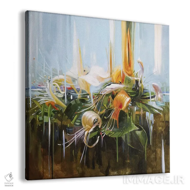 تابلو دکوراتیو پیچ امین الدوله اثر جانی مورانت - نمای پرسپکتیو محصول