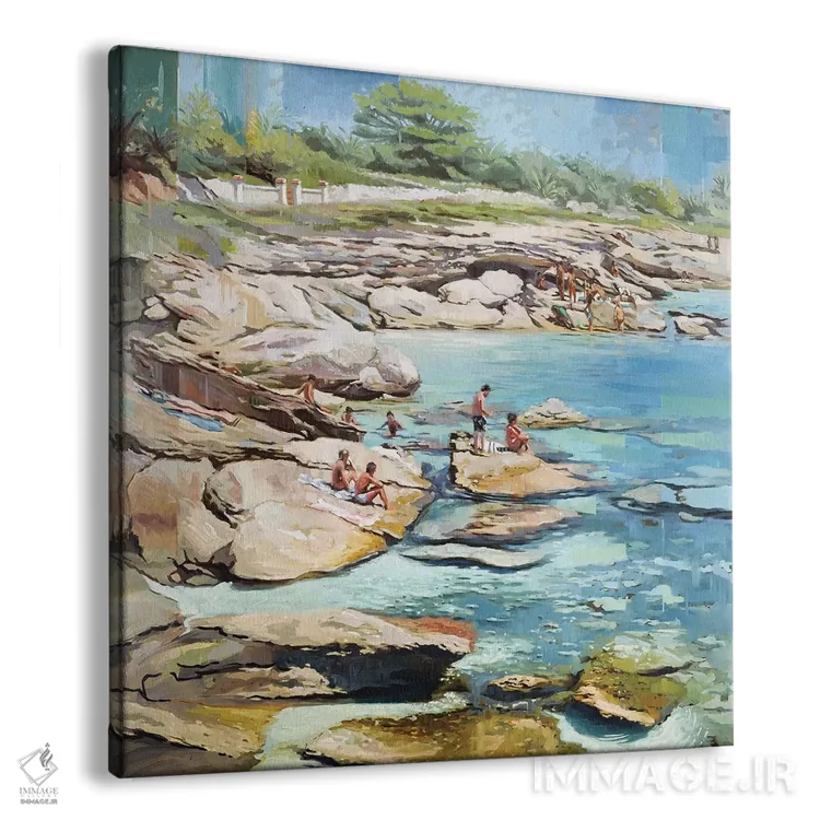 تابلو دکوراتیو لا فارفلا اثر جانی مورانت - نمای پرسپکتیو محصول