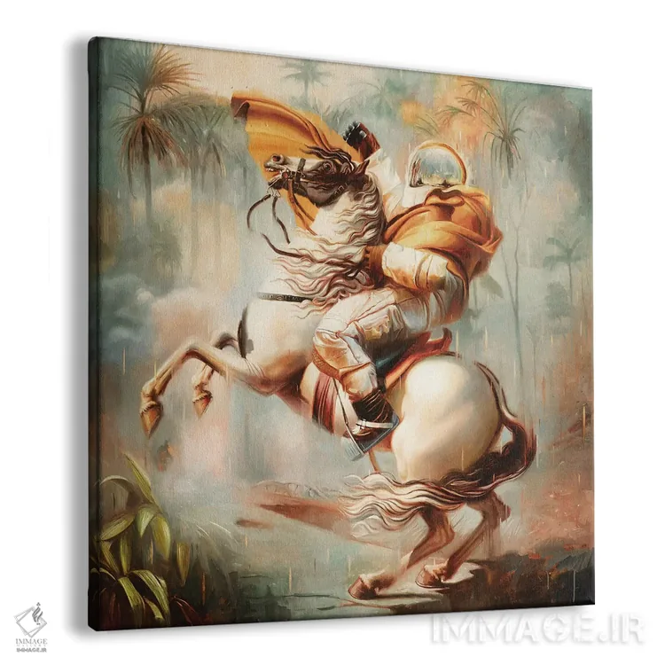 تابلو دکوراتیو تصویر بزرگ تر اثر جانی مورانت - نمای پرسپکتیو محصول