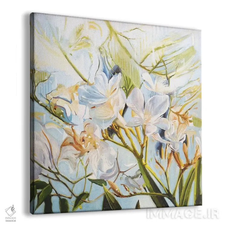 تابلو دکوراتیو گل های وحشی اثر جانی مورانت - نمای پرسپکتیو محصول