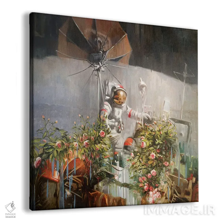 تابلو دکوراتیو بهشتی نو اثر جانی مورانت - نمای پرسپکتیو محصول