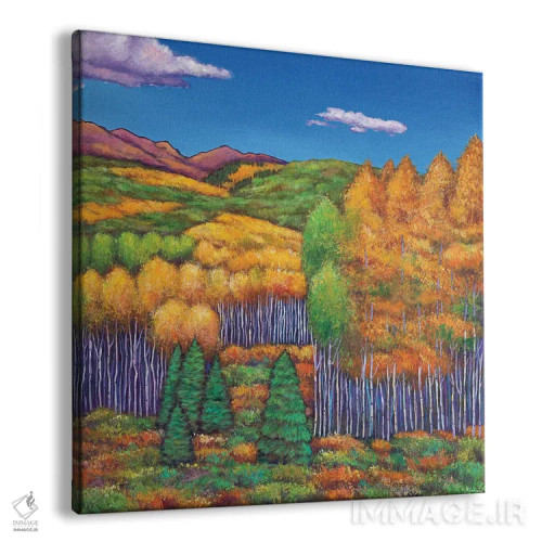 تابلو دکوراتیو پیش از بارش برف اثر جاناتان هریس - نمای پرسپکتیو محصول