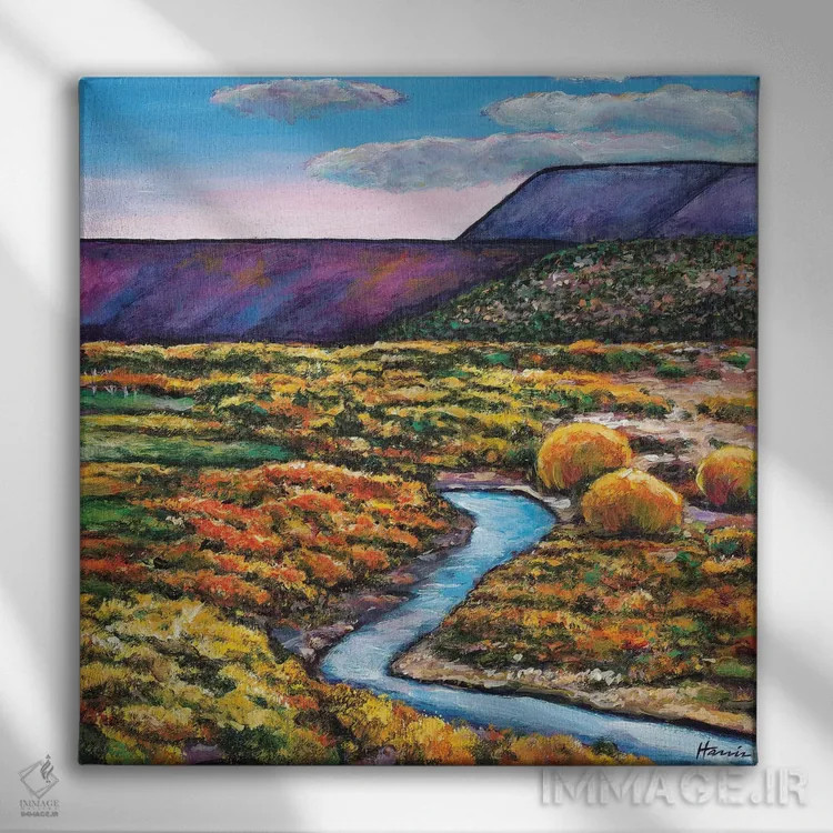 تابلو دکوراتیو ریو اثر جاناتان هریس - نمای روبهرو روی دیوار