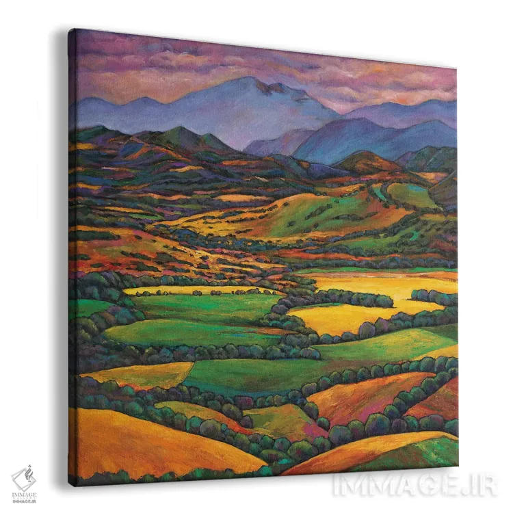 تابلو دکوراتیو پوشیده در رویا اثر جاناتان هریس - نمای پرسپکتیو محصول