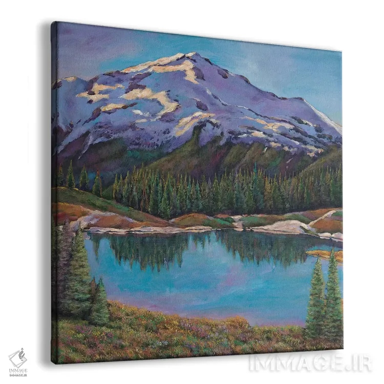 تابلو دکوراتیو سرزمین انعکاس ها اثر جاناتان هریس - نمای پرسپکتیو محصول