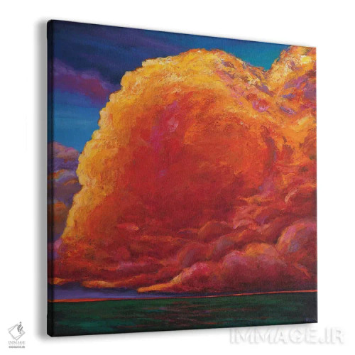 تابلو دکوراتیو رقص آسمان اثر جاناتان هریس - نمای پرسپکتیو محصول