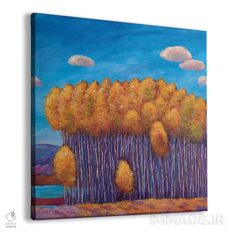 تابلو دکوراتیو منتظر بمان و ببین اثر جاناتان هریس - نمای پرسپکتیو محصول