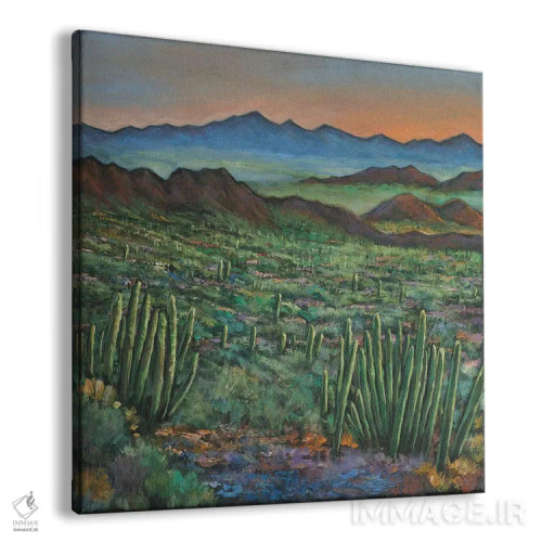 تابلو دکوراتیو به سوی غرب اثر جاناتان هریس - نمای پرسپکتیو محصول