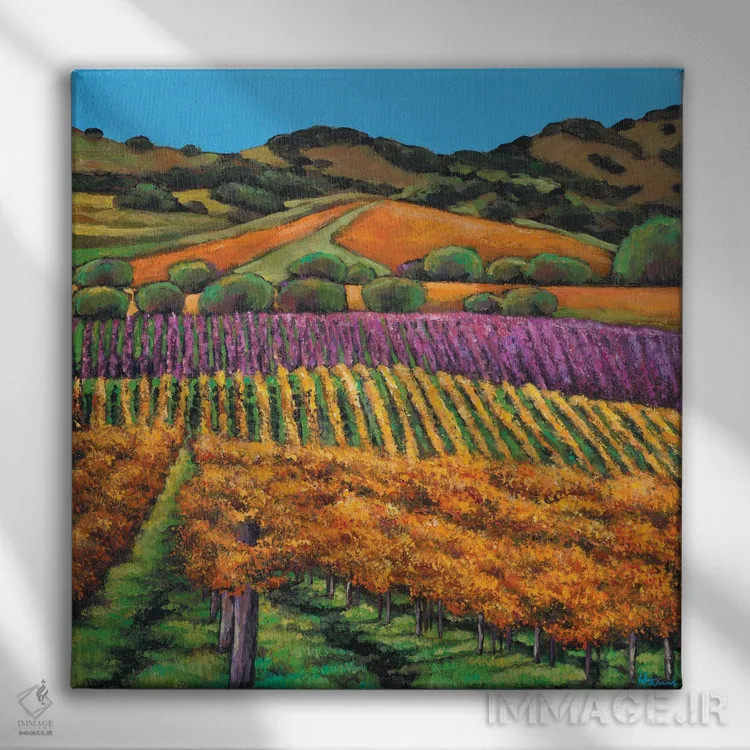 تابلو دکوراتیو نپا اثر جاناتان هریس - نمای روبهرو روی دیوار