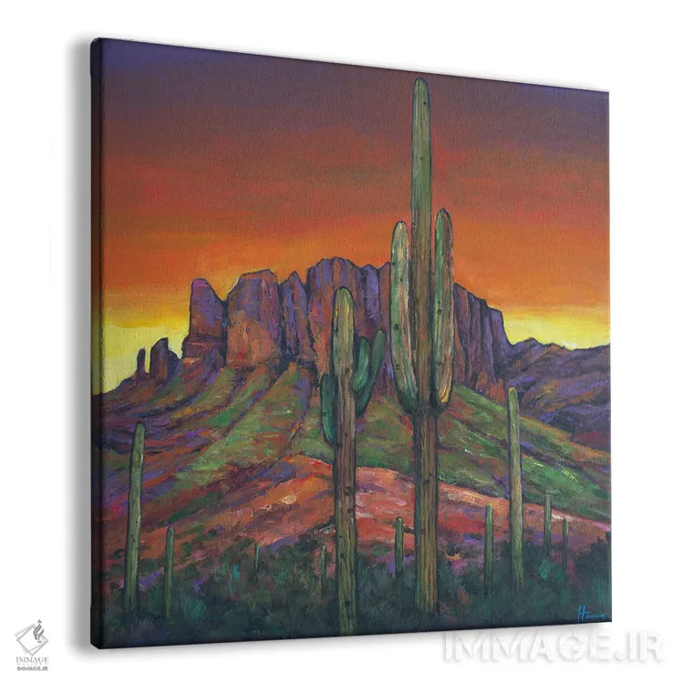 تابلو دکوراتیو خیلی خرافاتی اثر جاناتان هریس - نمای پرسپکتیو محصول