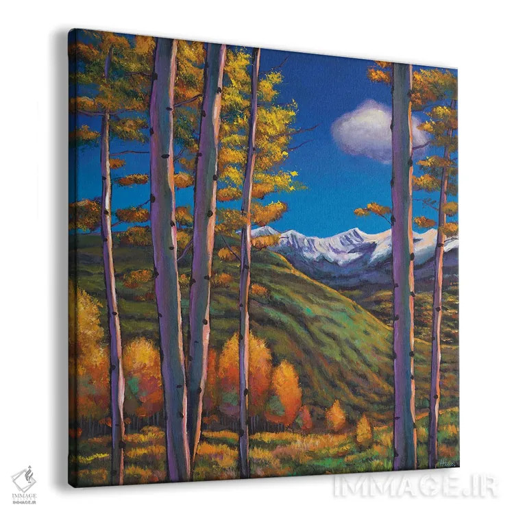 تابلو دکوراتیو آرامش اثر جاناتان هریس - نمای پرسپکتیو محصول