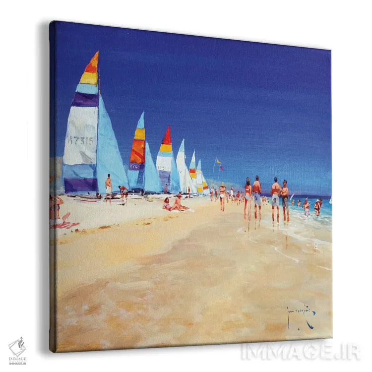 تابلو دکوراتیو بلند و خشک اثر جان هاسکینز - نمای پرسپکتیو محصول