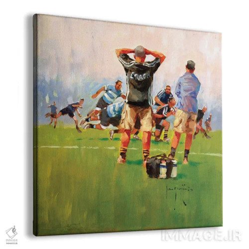 تابلو دکوراتیو مربی اثر جان هاسکینز - نمای پرسپکتیو محصول