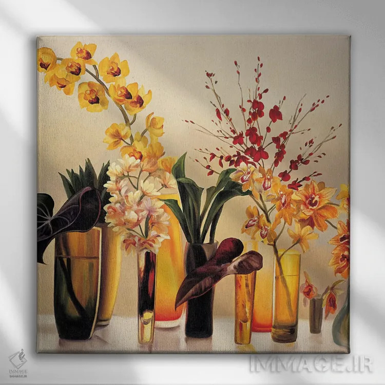 تابلو دکوراتیو تازه بریده شده I اثر رودولفو خیمنز - نمای روبهرو روی دیوار