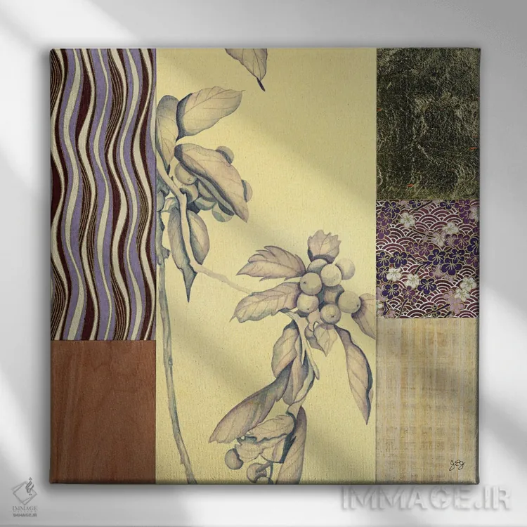 تابلو دکوراتیو مجموعه هفت خواهران III اثر جولیان جانسون - نمای روبهرو روی دیوار