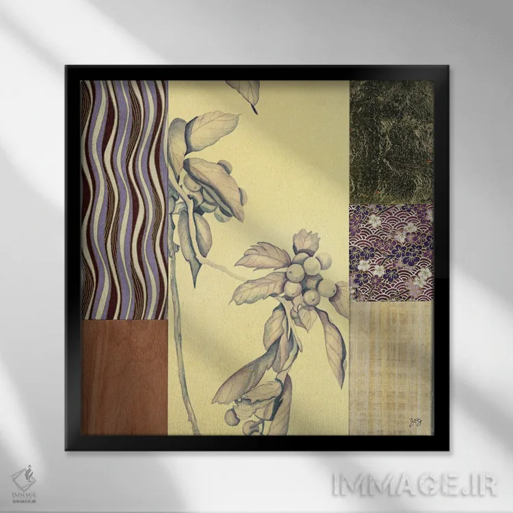 تابلو دکوراتیو مجموعه هفت خواهران III اثر جولیان جانسون - نمای قابدار مشکی