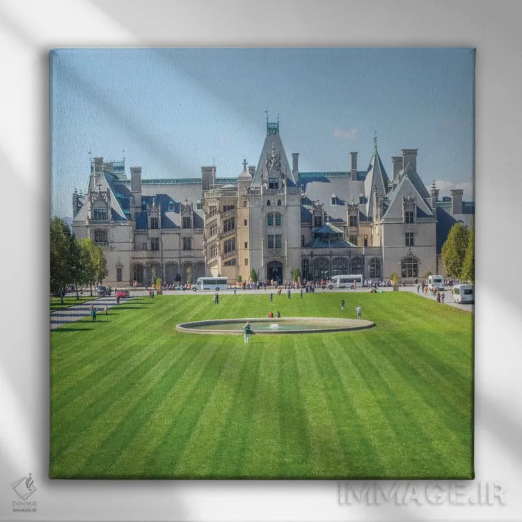 تابلو دکوراتیو Biltmore House, Biltmore Estate, Buncombe County, Nor… اثر جیمی و جودی وایلد - نمای روبهرو روی دیوار