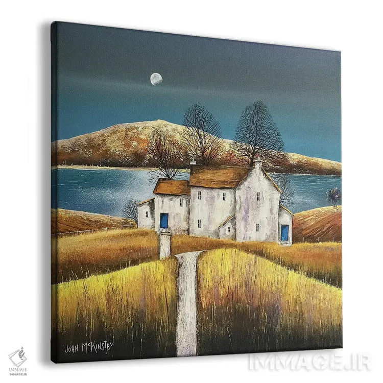 تابلو دکوراتیو خانه فرن اثر جان مک کینستری - نمای پرسپکتیو محصول