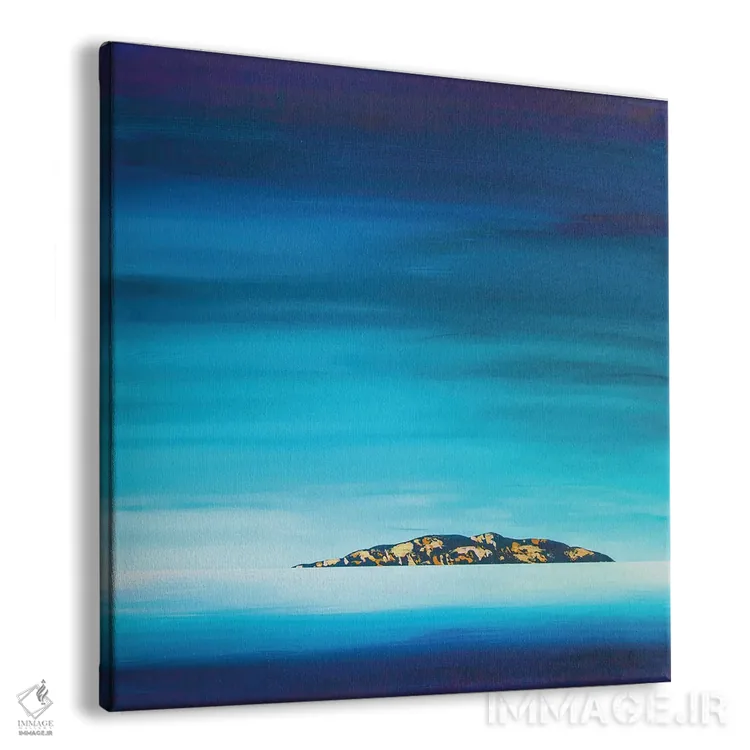 تابلو انتزاعی آغازی نو اثر جک استوری - نمای پرسپکتیو محصول