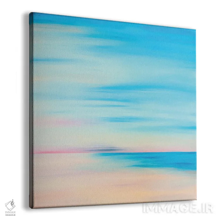 تابلو انتزاعی درخشان اثر جک استوری - نمای پرسپکتیو محصول