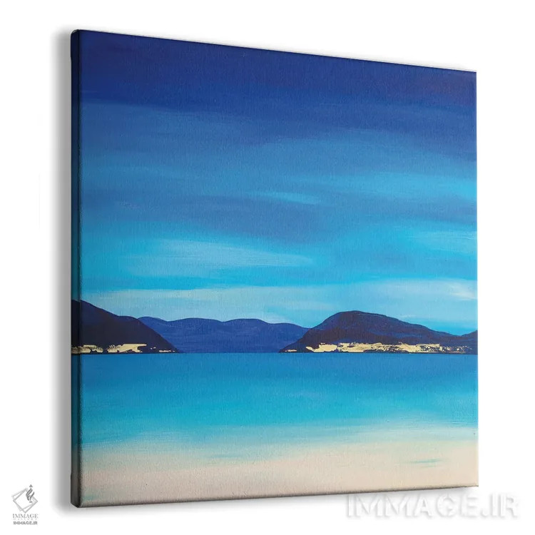 تابلو انتزاعی در انتظار اثر جک استوری - نمای پرسپکتیو محصول