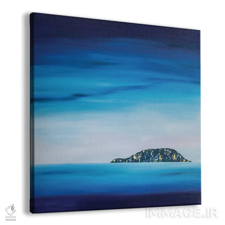 تابلو انتزاعی به هر کجا که می روی، بهشت است اثر جک استوری - نمای پرسپکتیو محصول