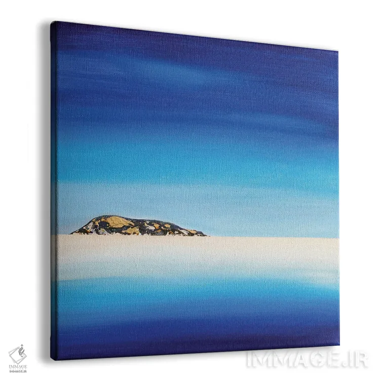 تابلو انتزاعی آرامش ناب اثر جک استوری - نمای پرسپکتیو محصول