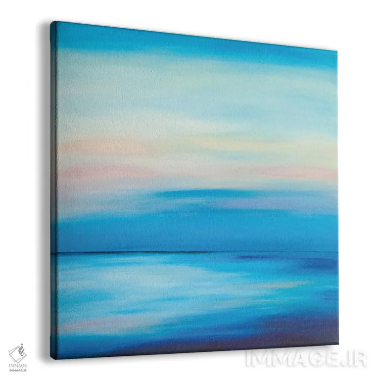 تابلو انتزاعی آسمان هایی که آب را صاف می کنند اثر جک استوری - نمای پرسپکتیو محصول