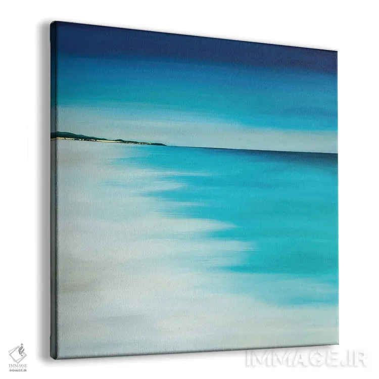 تابلو انتزاعی تابستان کنار من اثر جک استوری - نمای پرسپکتیو محصول